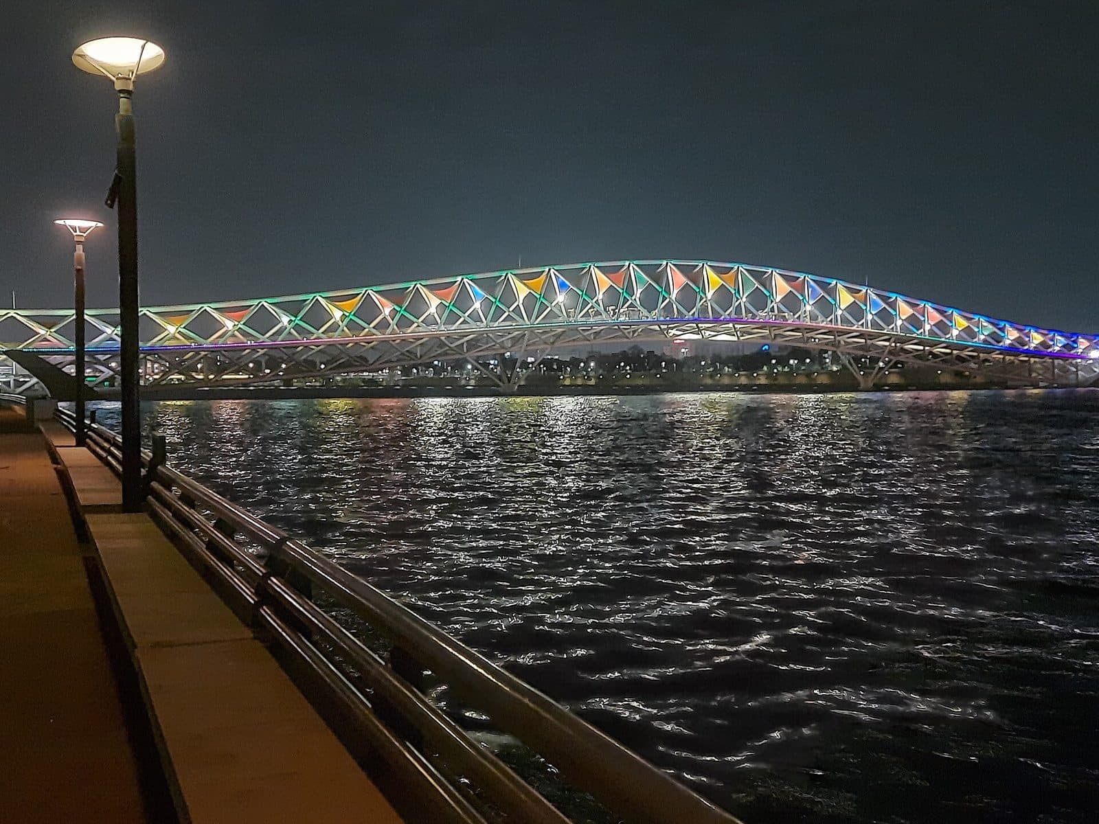 Sabarmati Riverfront and Atal Bridge. Location context, not a pod site.